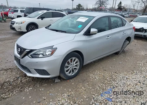 2019 Nissan Sentra Sv z USA, uszkodzony, nr VIN 3N1AB7AP9KY401786